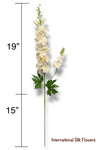 34'' Delphinium Spray ( SS201-#6 Beige )
