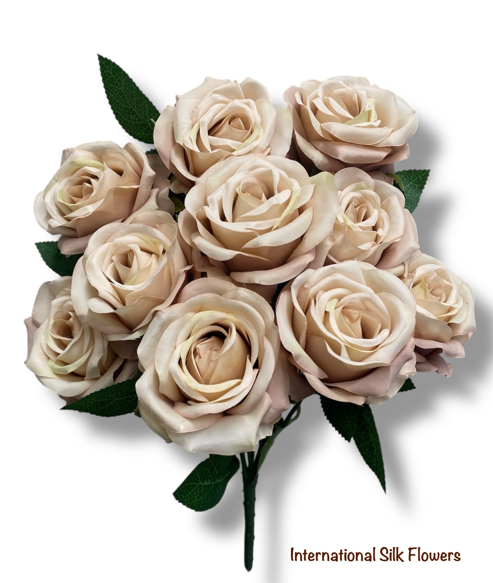 18'' Rose Bush ( INT5526-Light Brown )