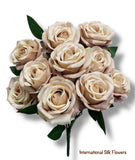 18'' Rose Bush ( INT5526-Light Brown )