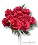 18'' Rose Bush ( INT5526-Red )