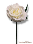 18'' Rose Bush ( INT5526-Cream )