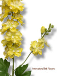 34'' Delphinium Spray ( SS201-#8 Yellow )