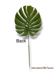 36'' Medium Split Philo Leaf ( Monstera Leaf ) ( INT0137-Dark Green )