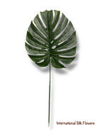 36'' Medium Split Philo Leaf ( Monstera Leaf ) ( INT0137-Dark Green )