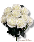 17.5'' Deluxe Rose Bush ( B1024N-#2 Cream )