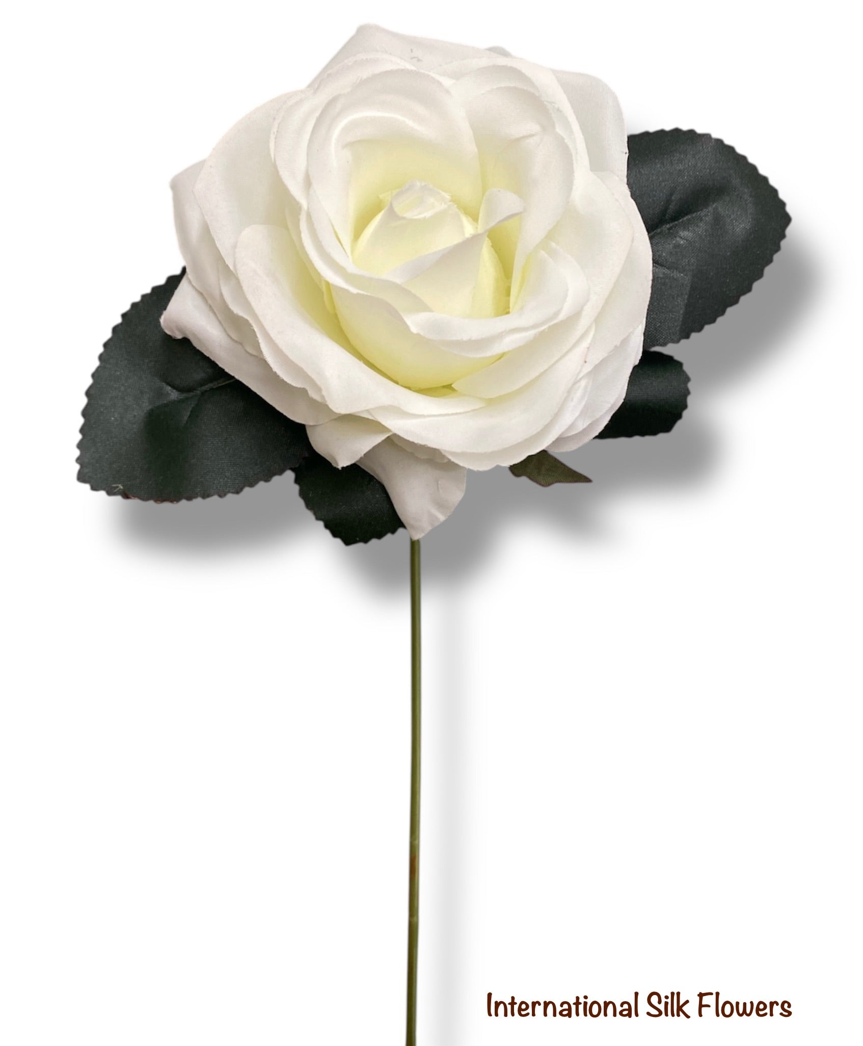 17.5'' Deluxe Rose Bush ( B1024N-#2 Cream )