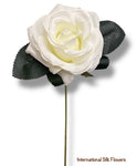 17.5'' Deluxe Rose Bush ( B1024N-#2 Cream )