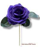 17.5'' Deluxe Rose Bush ( B1024N-#12 Purple )