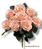 17.5'' Deluxe Rose Bush ( B1024N-#9 Dusty Mauve )