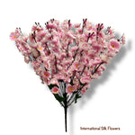25'' Peach Blossom Bush ( B2488-Cream Pink )