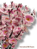 25'' Peach Blossom Bush ( B2488-Cream Pink )