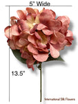 17.5' Hydrangea Bush ( TY3795-Rose )