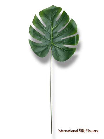 24'' Real Touch Split Philo Spray ( Monstera Leaf ) ( SG-01-SS ) ( INT0130 )