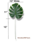 24'' Real Touch Split Philo Spray ( Monstera Leaf ) ( SG-01-SS ) ( INT0130 )