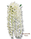 32'' Hanging Orchid Bush ( INT5130-Cream )