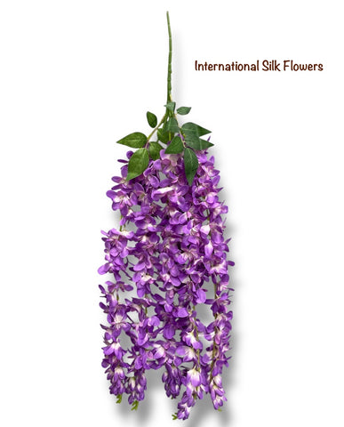 32'' Hanging Orchid Bush ( H5TJ30-Lavender )