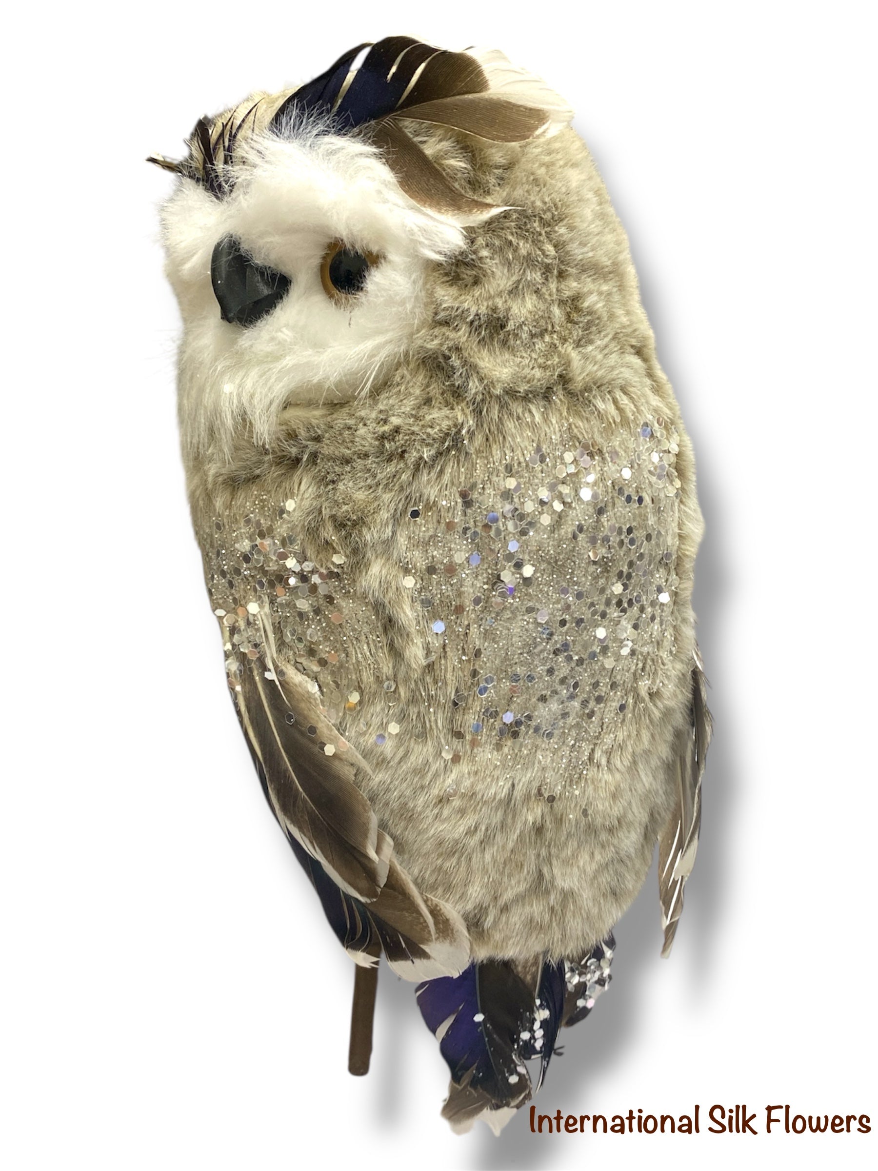 8'' Owl ( 269824-BN/WH )