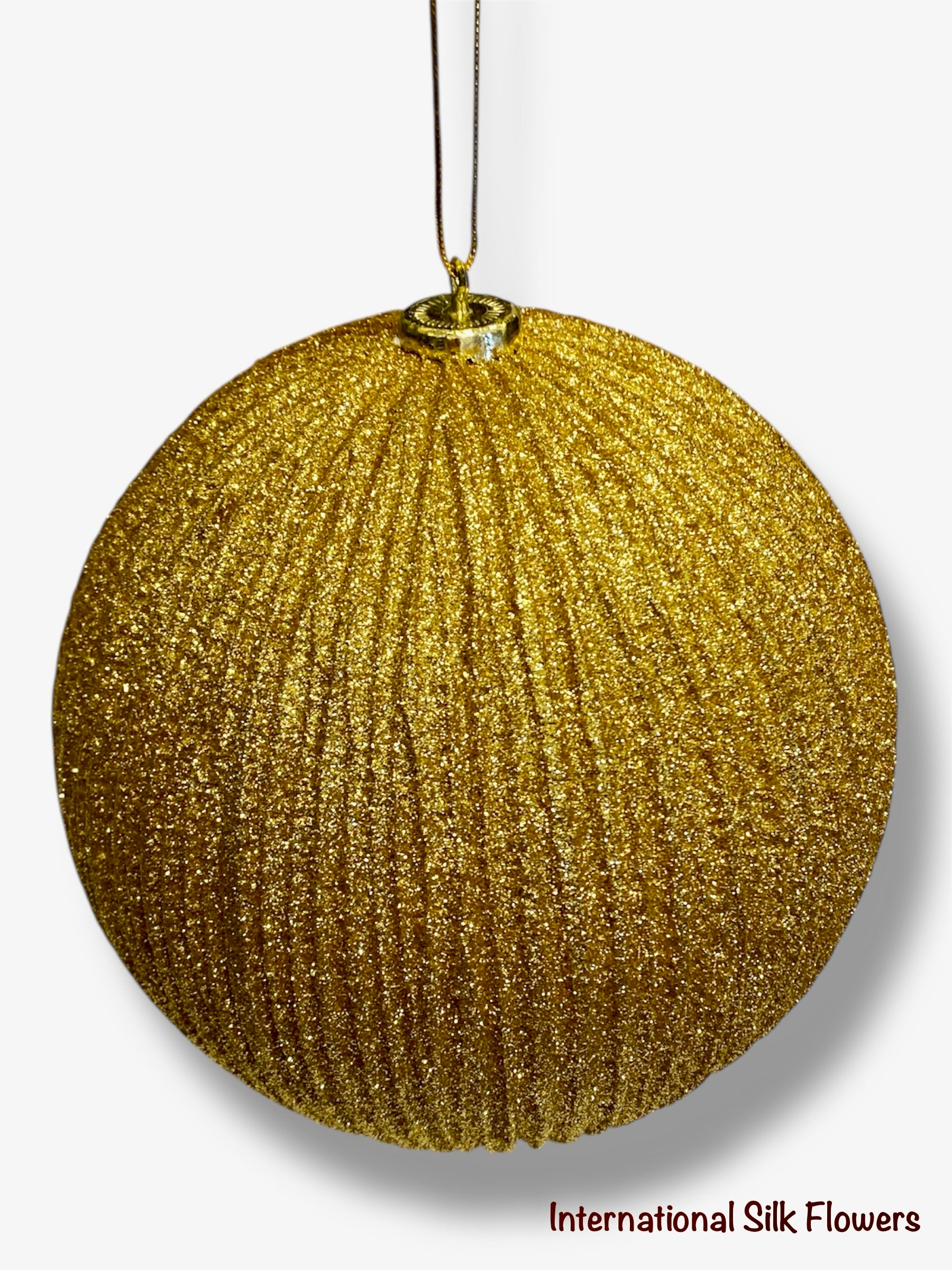 8'' Ball Ornament ( 206323-Gold )