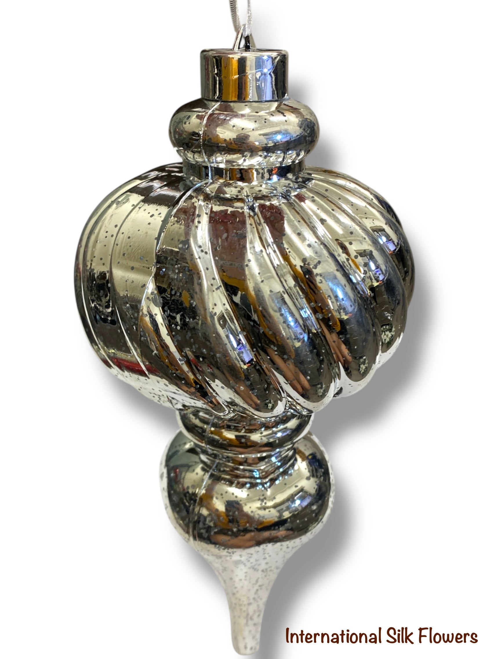 11'' Finial Ornament ( 259108-Silver )