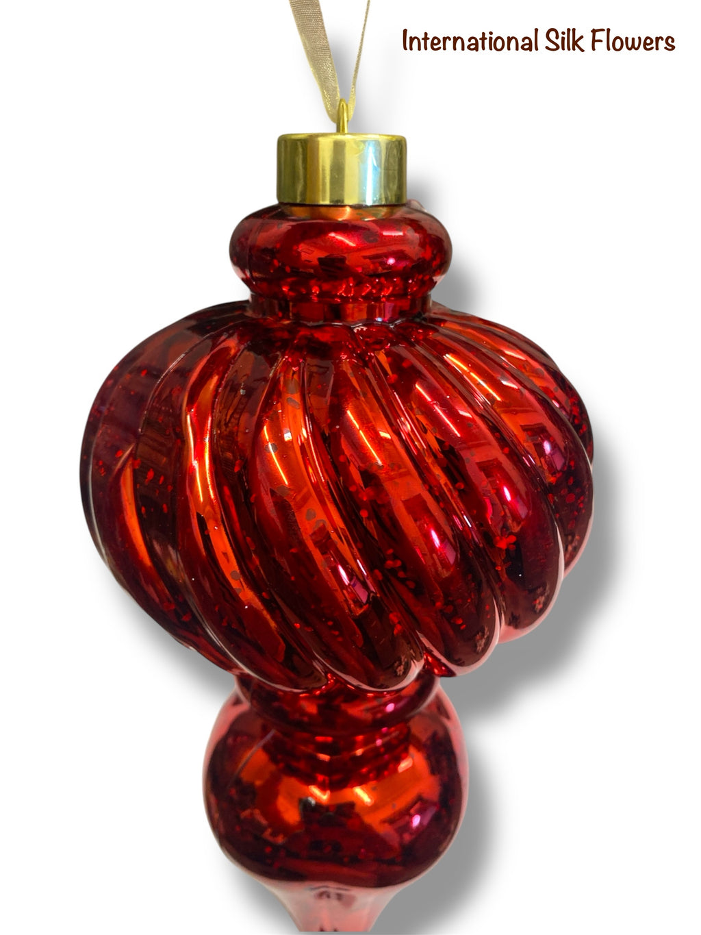 11'' Finial Ornament ( 259108-Red )