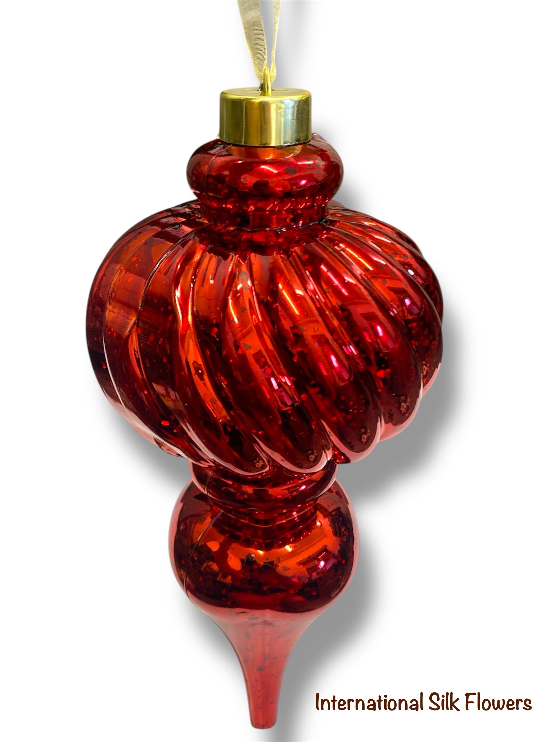 11'' Finial Ornament ( 259108-Red )