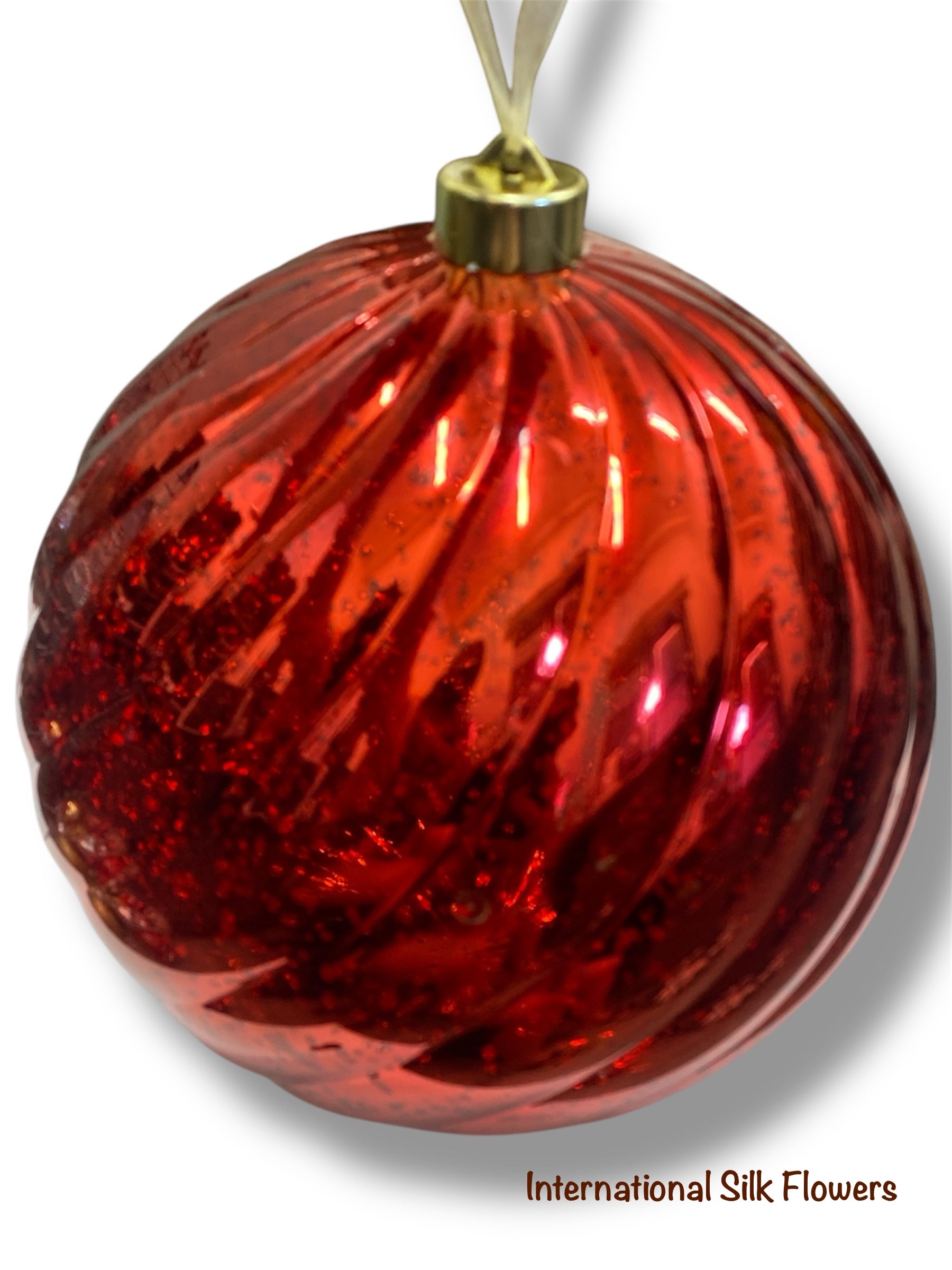 8'' Ball Ornament ( 259099-Red )