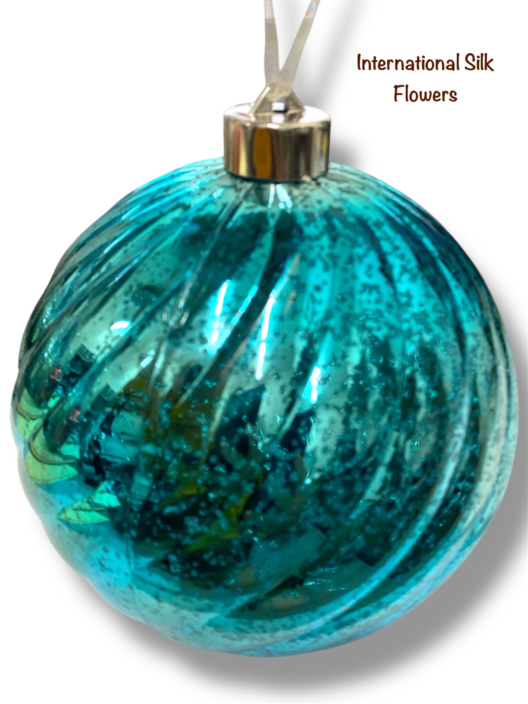 5.9'' Ball Ornament ( 259100-Aqua )