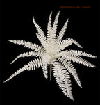 17'' Glitter Fern Bush ( 195270-White )
