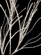 38'' Glitter Pine Twig Spray ( 255050-White )