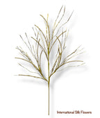38'' Glitter Pine Twig Spray ( 255050-Gold )