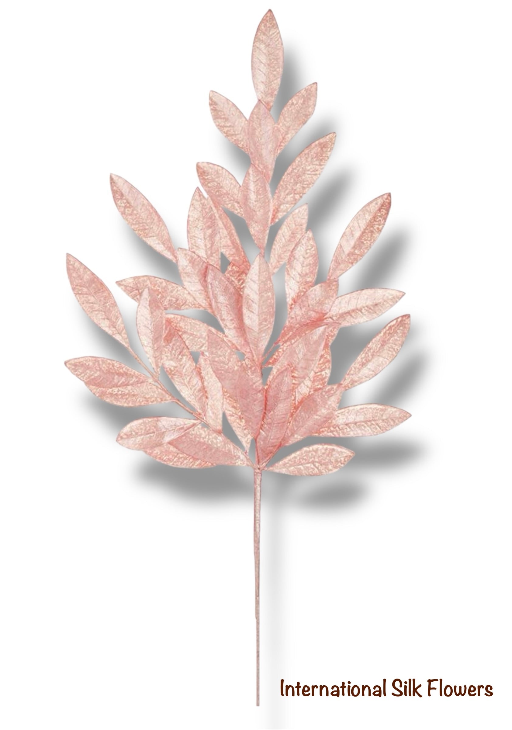 27" Pearlized Bay Leaf Spray ( XAQ116-PK )