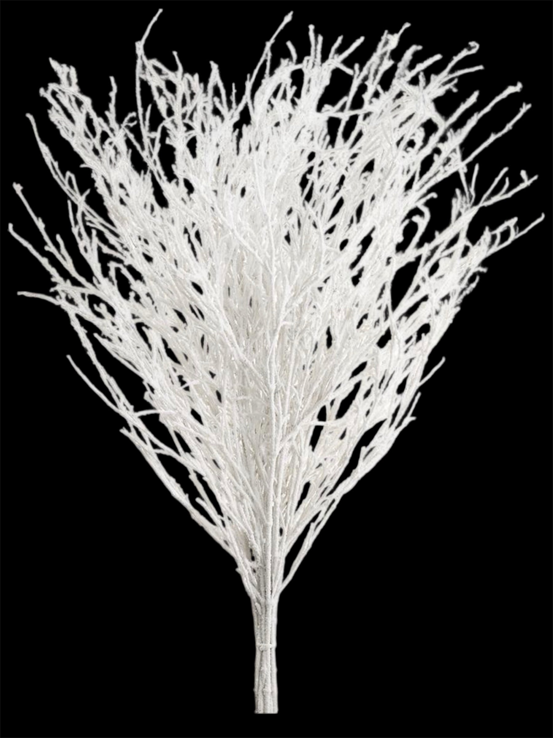 45" Snowed Twig Bundle ( XAQ429-WH )