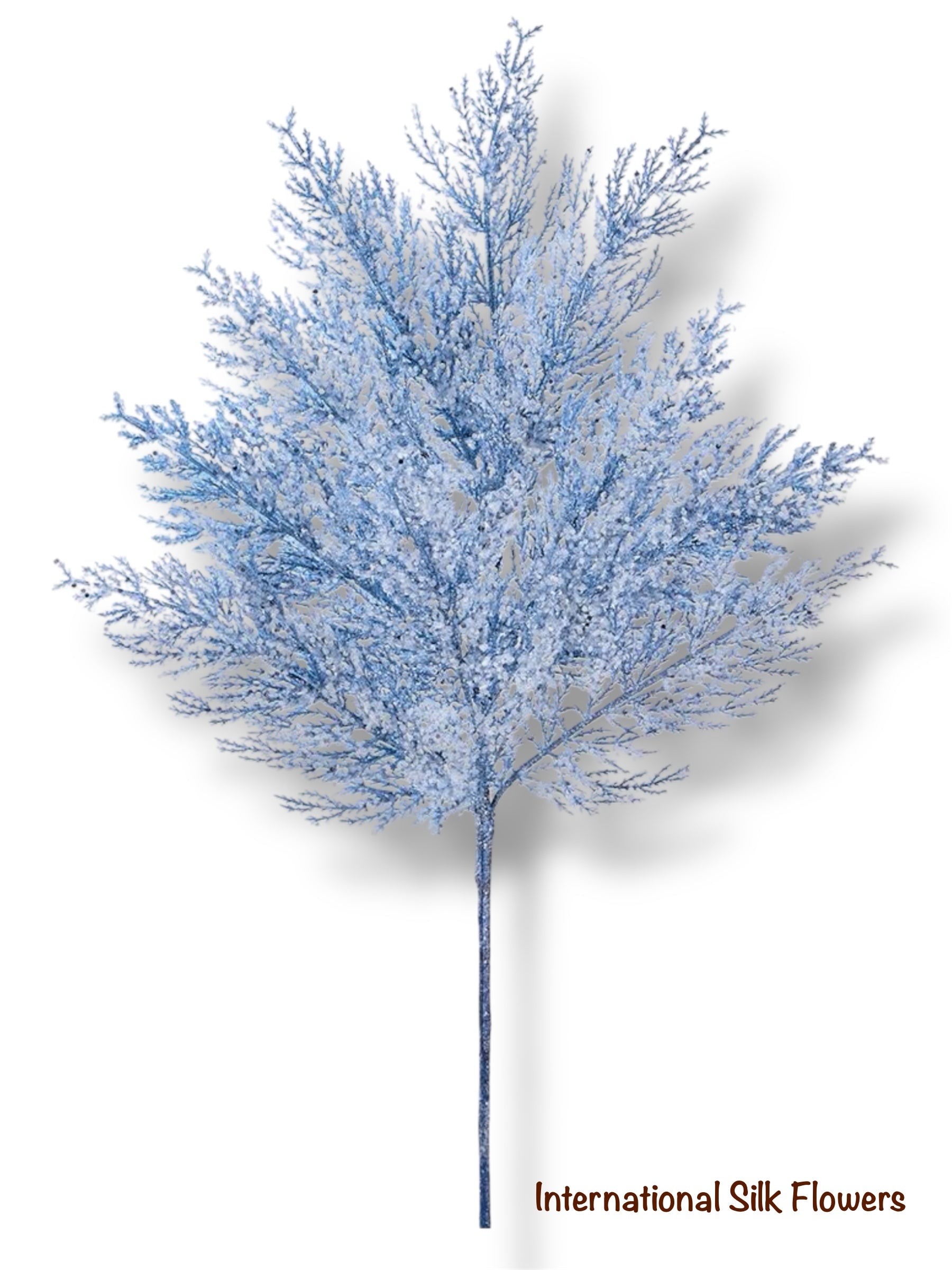 27" Glittered Pine Spray ( XAS115-BL )