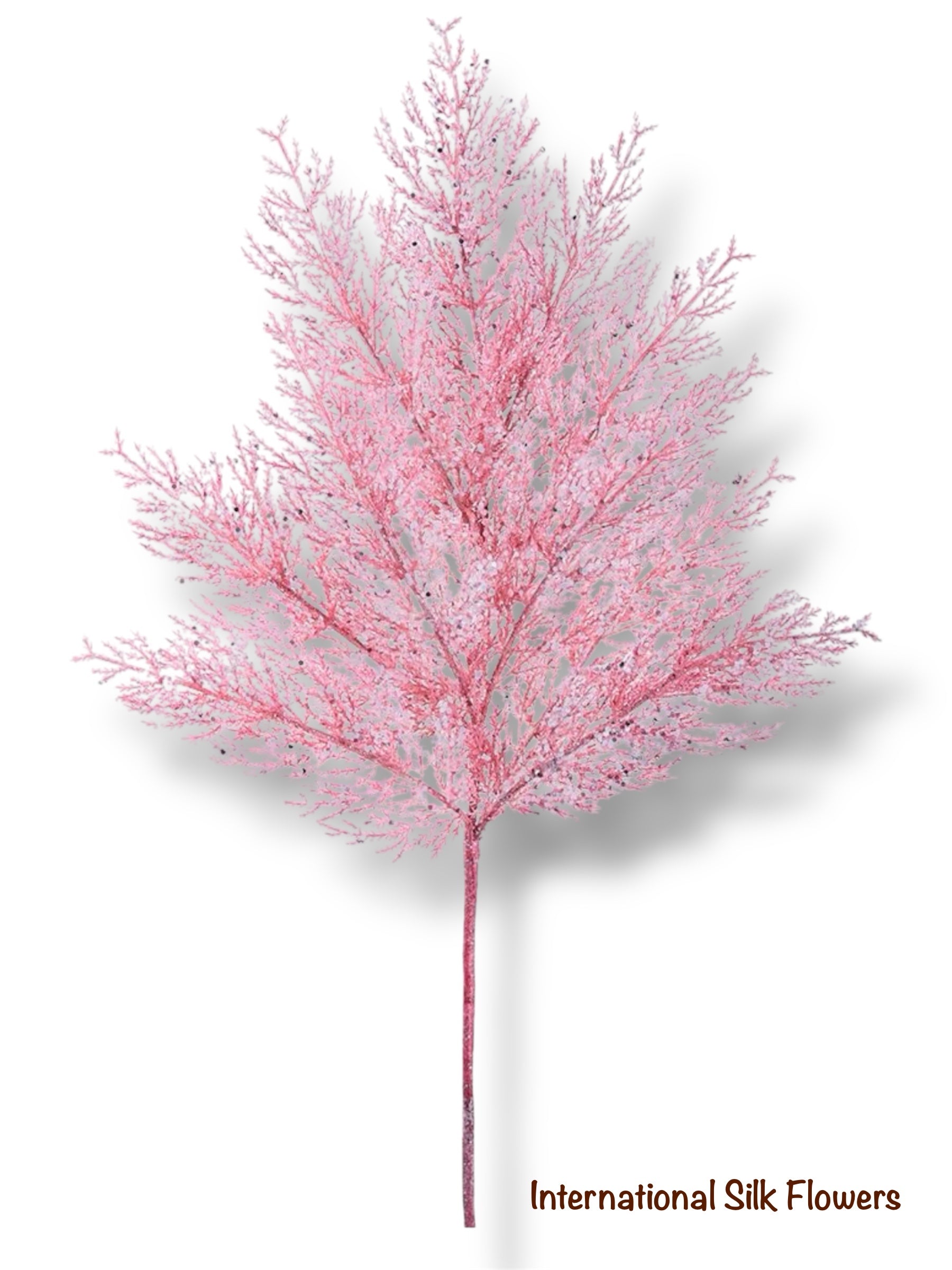 27" Glittered Pine Spray ( XAS115-PK )