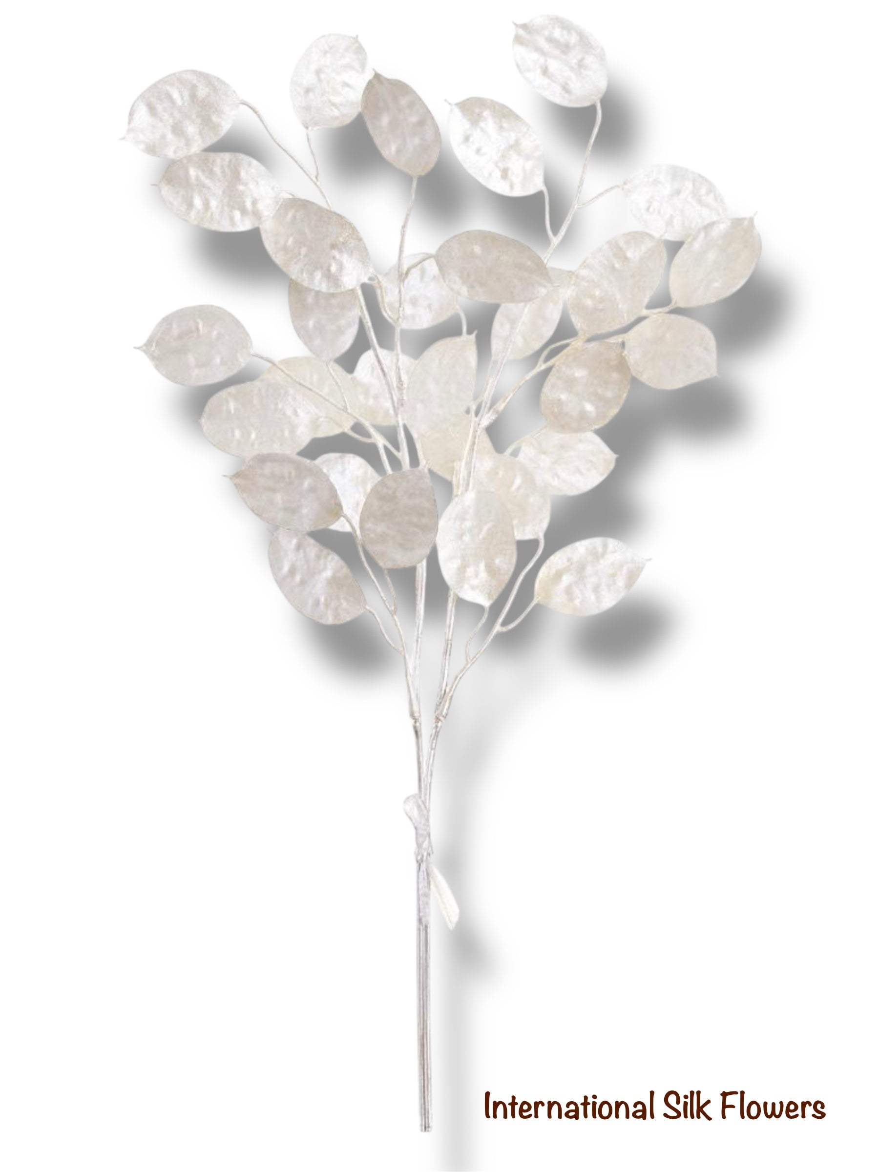 18" Glittered Silver Dollar Bundle ( XAS653-PEA )