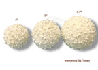 5.7'' Hanging Ball Ornament ( 131916-WH )