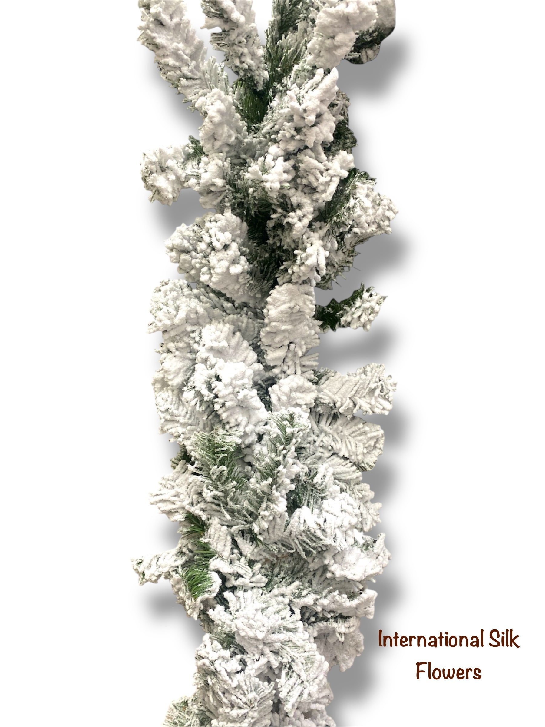 9' Blackmore Snow Pine Garland ( YGK402-SN )