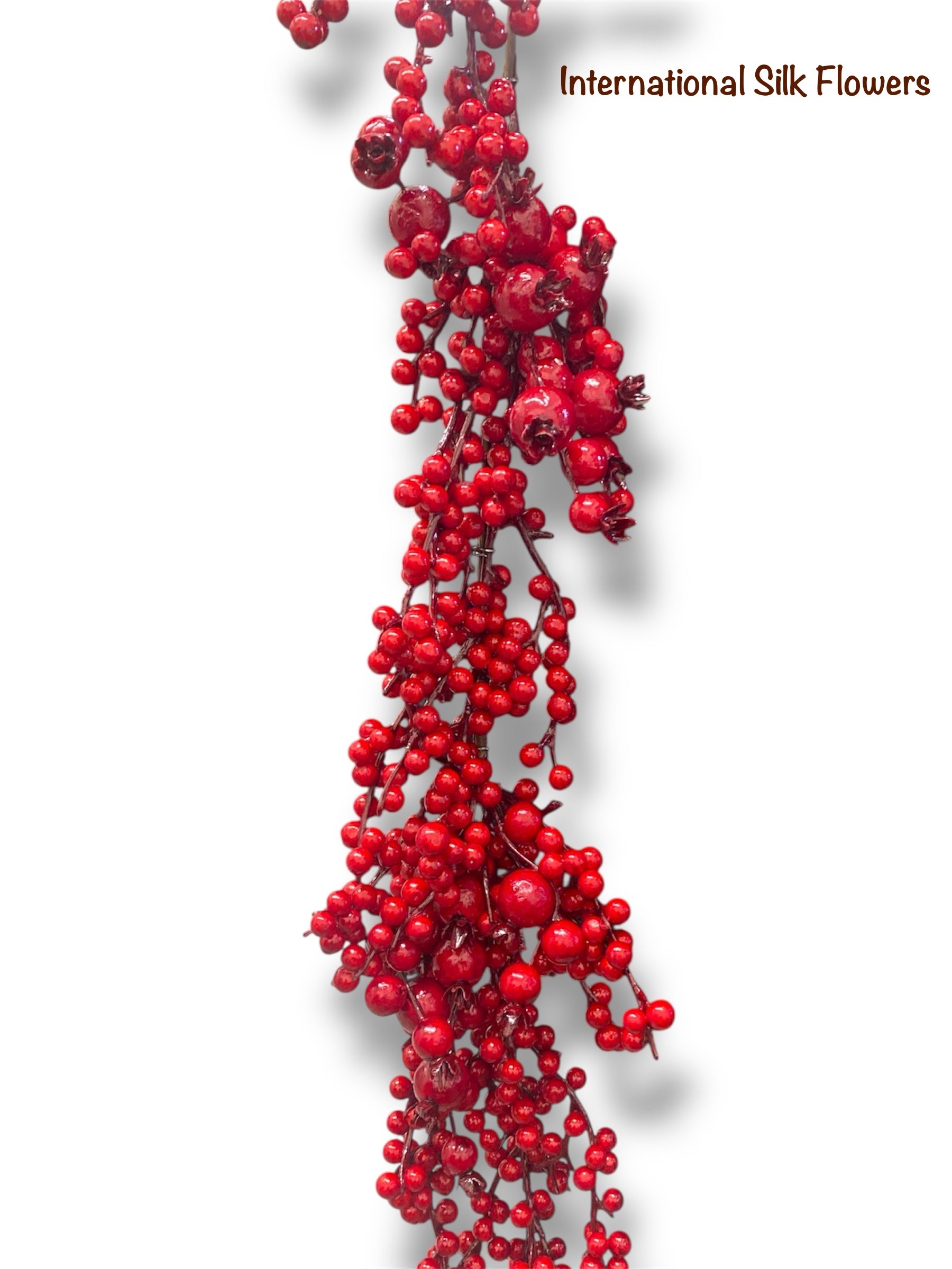 5' Mixed Berry Garland ( 143109-RED )