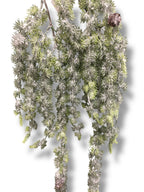 46'' Hanging Snow Pine Spray ( 195425-WH/GN )
