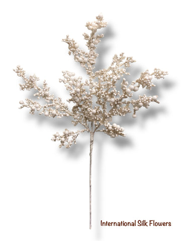 22'' Mini Berry Cedar Spray ( 143115-WH )