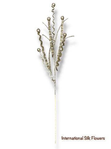 38'' Christmas decor Glittered Spray ( AC3696-CH )
