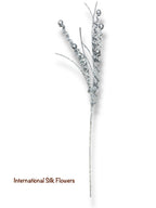 38'' Christmas decor Glittered Spray ( AC3696-SL )