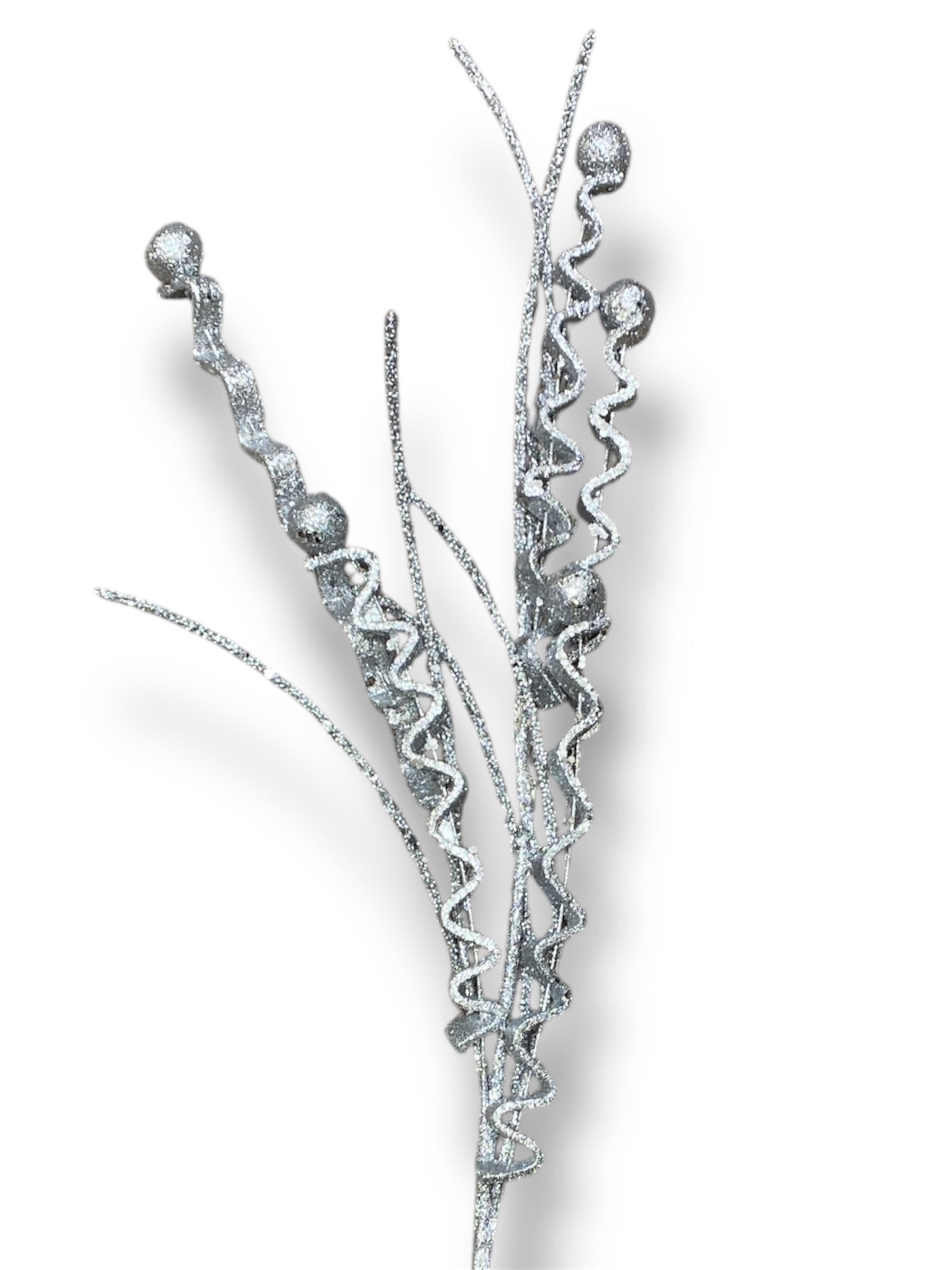 38'' Christmas decor Glittered Spray ( AC3696-SL )