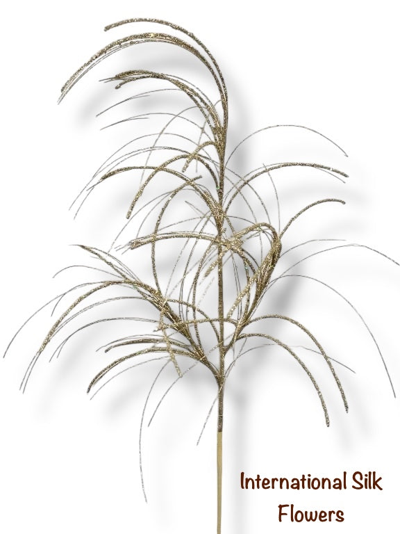 30'' Christmas decor Glittered Spray ( AC3933-CH )