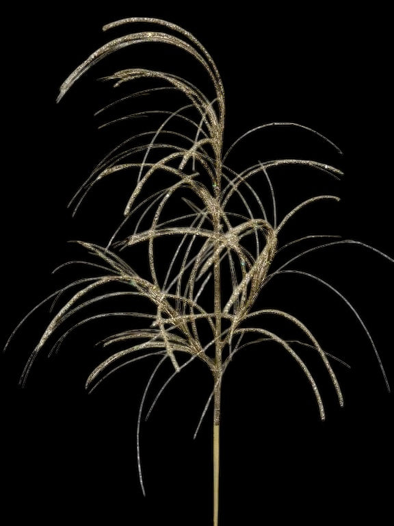 30'' Christmas decor Glittered Spray ( AC3933-CH )