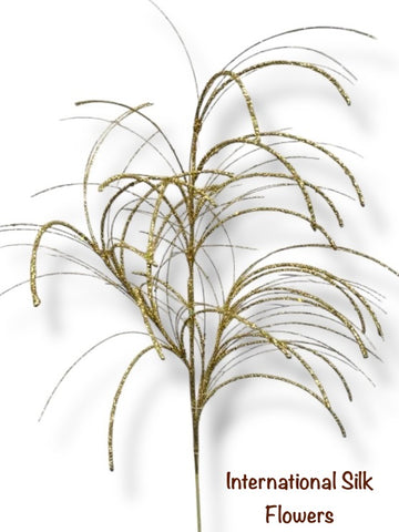 30'' Christmas decor Glittered Spray ( AC3933-GD )