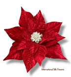 27''  Poinsettia Spray ( 269894-RD )