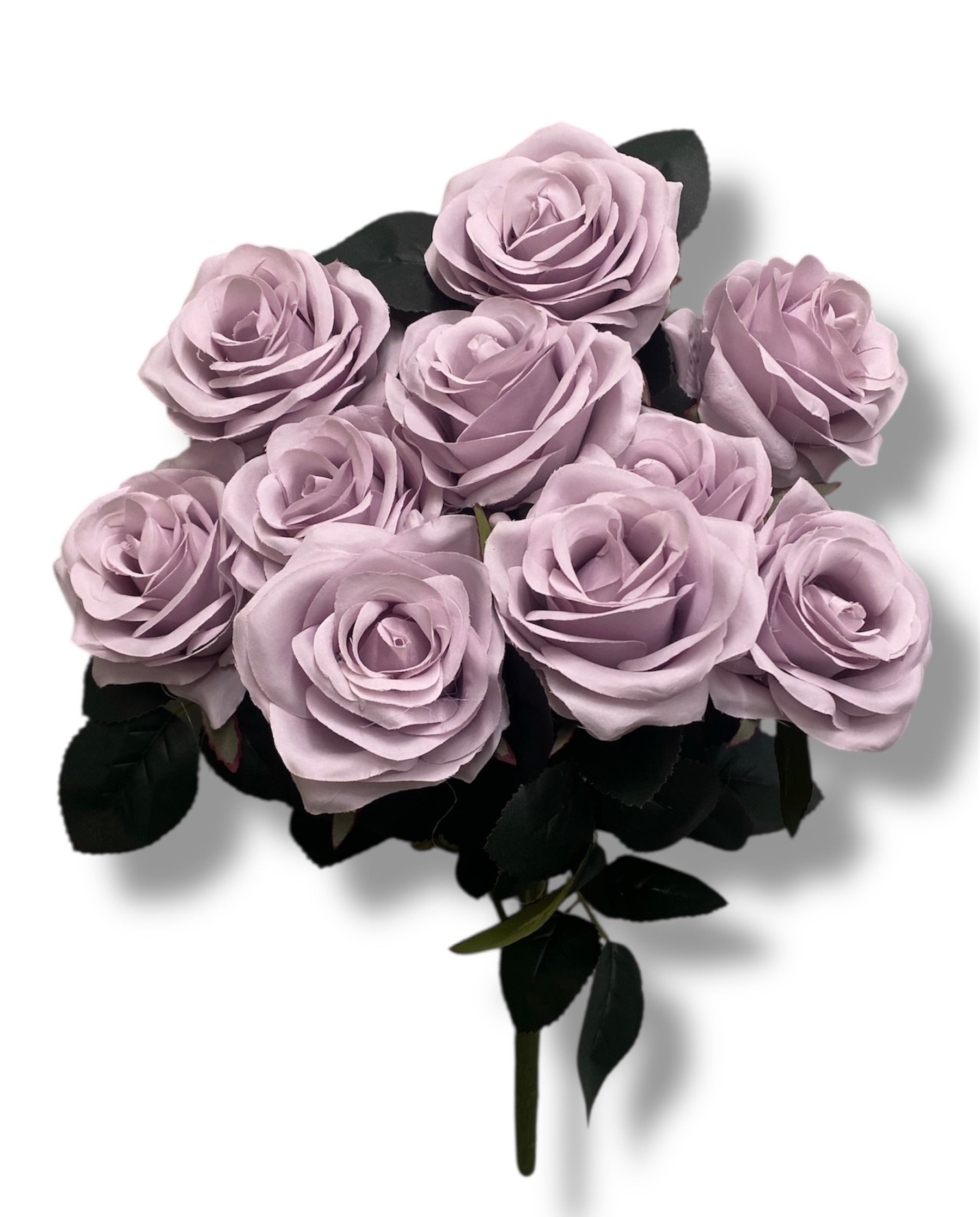 17.5'' Deluxe Rose Bush ( B1024N-#19 Soft Lilac ) AN10004