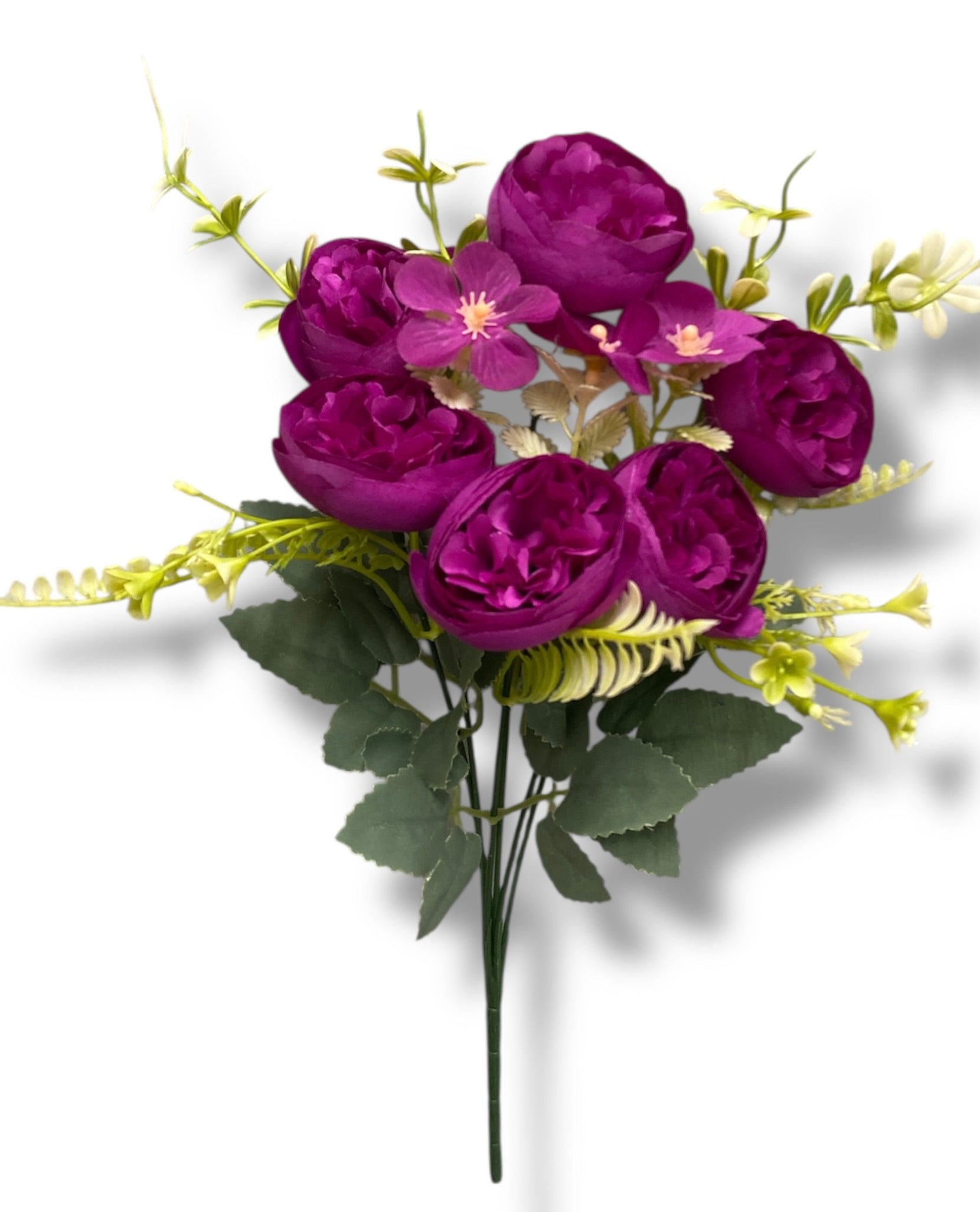 14'' Small Peony Bush ( LGL24432-#10 Magenta )