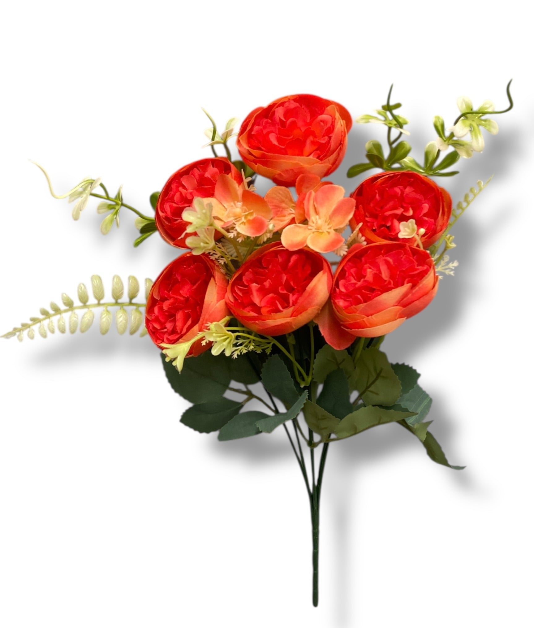 14'' Small Peony Bush ( LGL24432-#5 Flame )